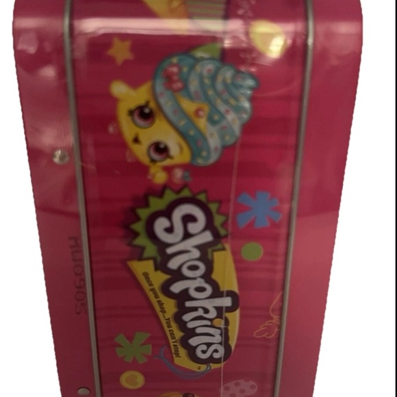 Shopkins Puzzle Metal Lunchbox Storage Nostalgic Bakery Fashion Collectible NEW - Picture 4 of 6